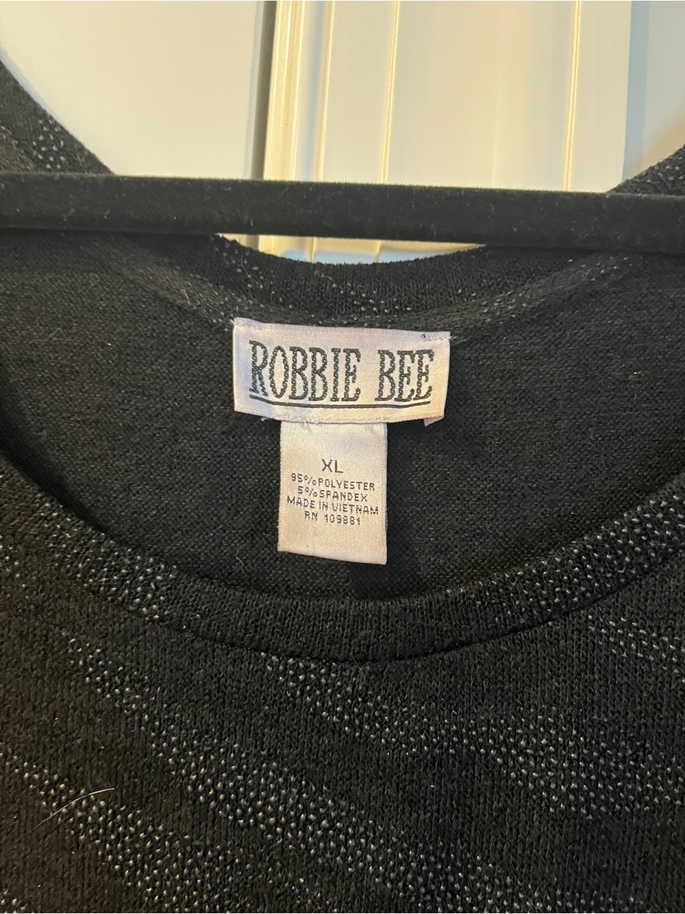 π»π»π» DRESS by ROBBIE BEE π BLACK - Picture 3 of 5